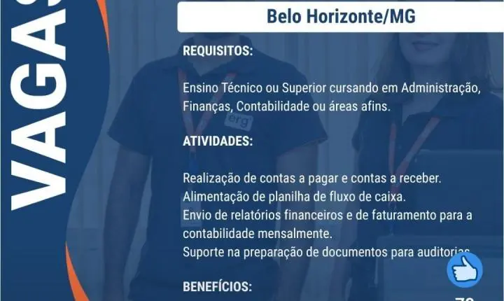 ERG abre vagas para nove funções em Itabira e outras cidades de MG
