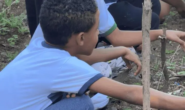 Itabira amplia projeto de hortas escolares e já soma 22 instituições participantes