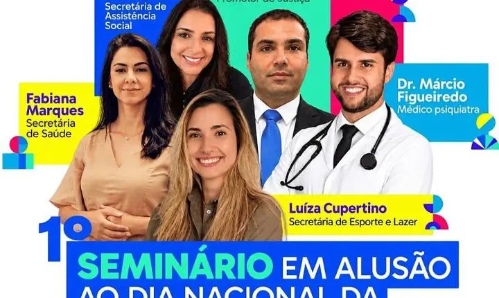 Itabira: seminário sobre direitos da pessoa idosa reúne promotor, psiquiatra e secretárias no dia 28