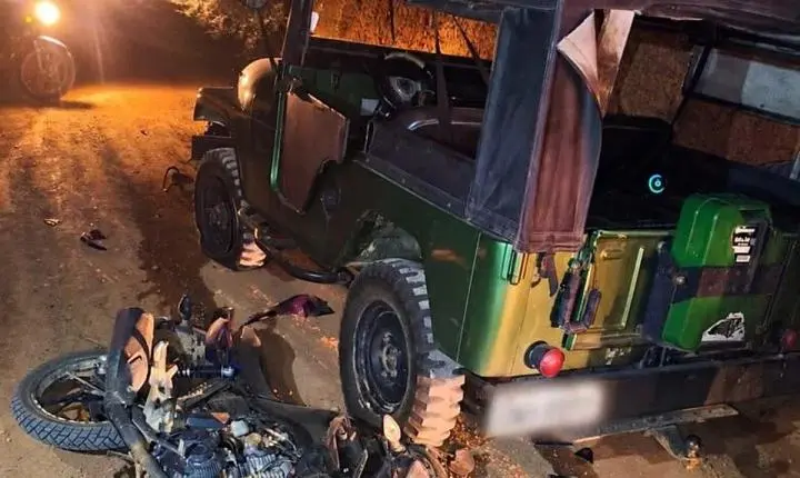Jovem de 24 anos morre em acidente entre moto e jipe em Bom Jesus do Amparo
