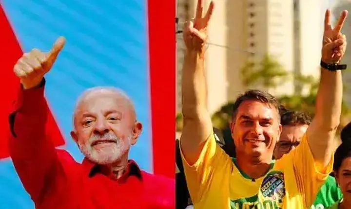 Lula e Flávio Bolsonaro vão ao segundo turno disputar a Presidência