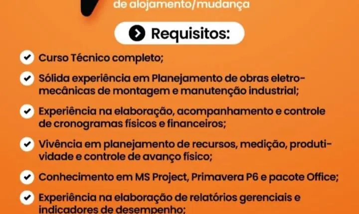 BRG Service abre mais de 20 vagas para a Mina de Brucutu, em São Gonçalo do Rio Abaixo