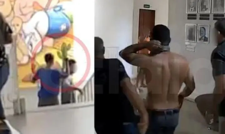 Mulher é presa após atacar ex-companheiro dentro de prefeitura em Minas
