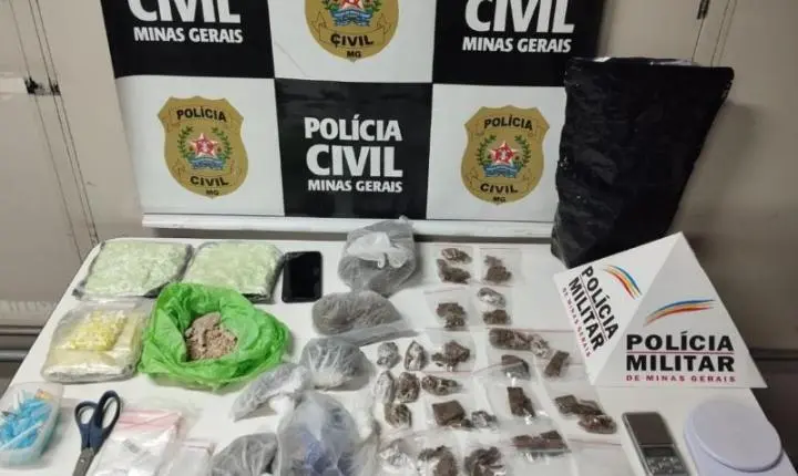 Operação conjunta em Itabirito desarticula venda de drogas sintéticas e termina em prisão