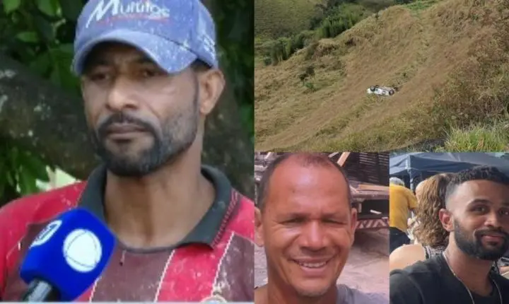 Pai e filho saem juntos para trabalhar e são encontrados mortos em ribanceira em MG