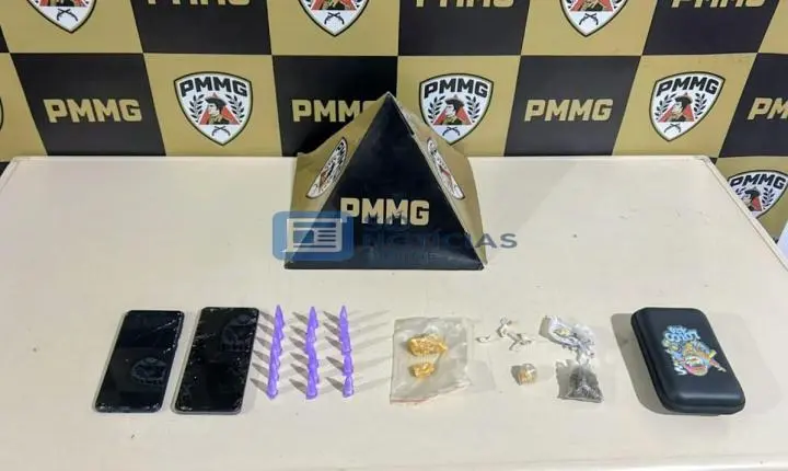 PM apreende cocaína, crack e maconha em operação contra tráfico em Nova Era