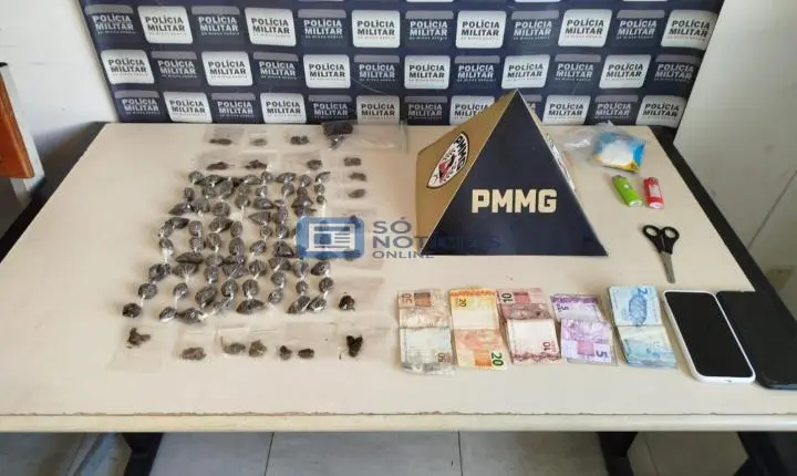 PM de Manhuaçu Apreende Dois Adolescentes por Tráfico de Drogas no Distrito de Santo Amaro