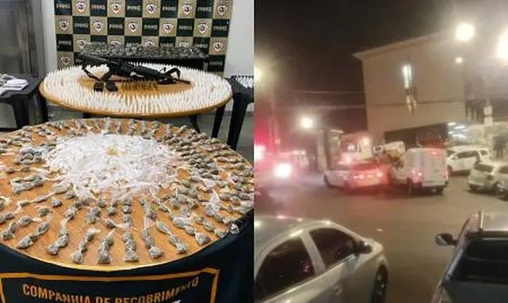 Polícia Militar prende três após PM ser baleado durante abordagem em BH