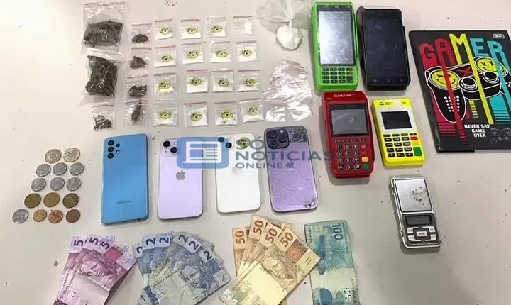 PM prende três pessoas e apreende drogas durante operação em Itabira