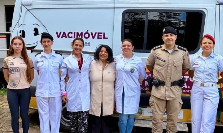 Polícia Militar e Prefeitura realizam campanha de vacinação em João Monlevade