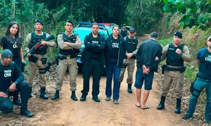 Suspeito de matar ex-sogro e atirar contra ex-companheira é encontrado escondido em MG