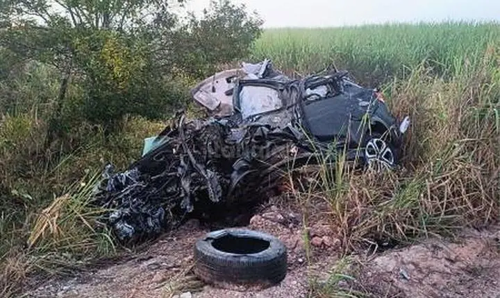 Quatro pessoas de Belo Horizonte morrem em acidente na BR-418, na Bahia