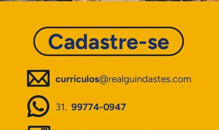 Real Guindastes anuncia 24 cargos nesta segunda (14) em Minas