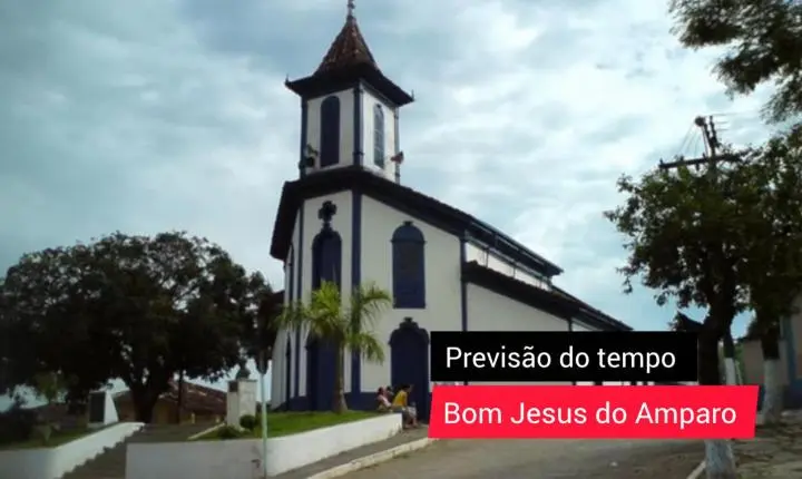 Sol predomina e calor aumenta em Bom Jesus do Amparo nesta quinta