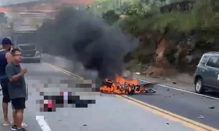 Tragédia na BR-381: Motociclista morre após colisão com caminhão em João Monlevade