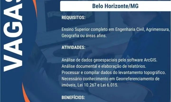 ERG Engenharia abre seis vagas em cidades de Minas Gerais; veja como se candidatar