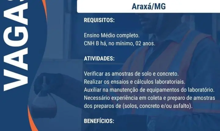 ERG Engenharia abre seis vagas em cidades de Minas Gerais; veja como se candidatar
