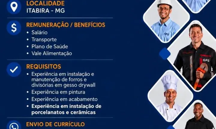 In-Haus Industrial abre vagas para manutenção civil, predial e áreas verdes em Itabira
