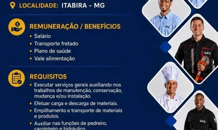 In-Haus Industrial abre vagas para manutenção civil, predial e áreas verdes em Itabira