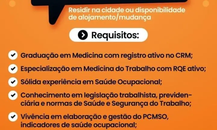 BRG Service abre 20 vagas de nível técnico e superior em São Gonçalo do Rio Abaixo