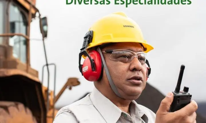 Usiminas abre vagas de emprego na mineração, com oportunidades também para PCD