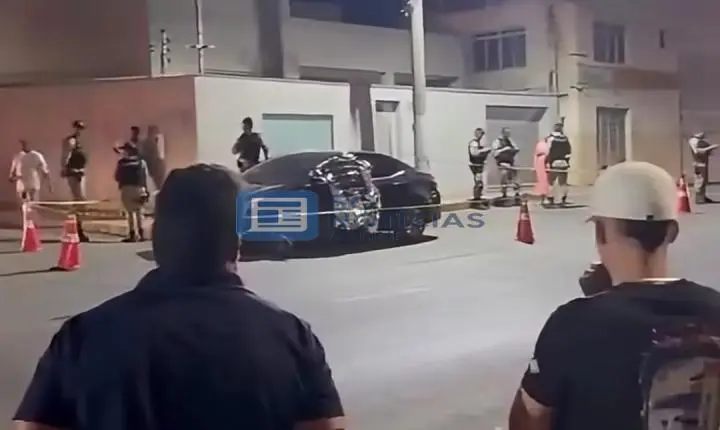 Vídeo - Homem é morto a tiros dentro de carro em Bom Despacho